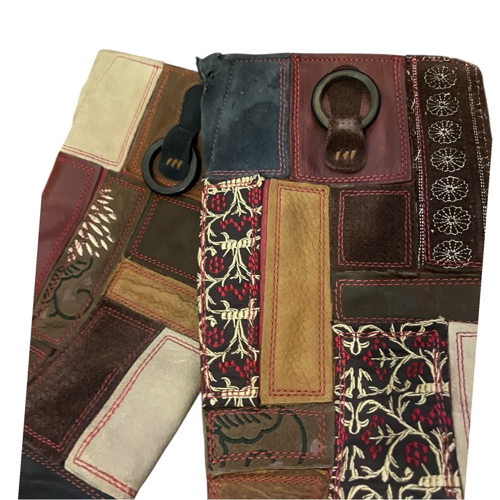 Limited Edition Timberland Patchwork Leather Mixe… - image 5